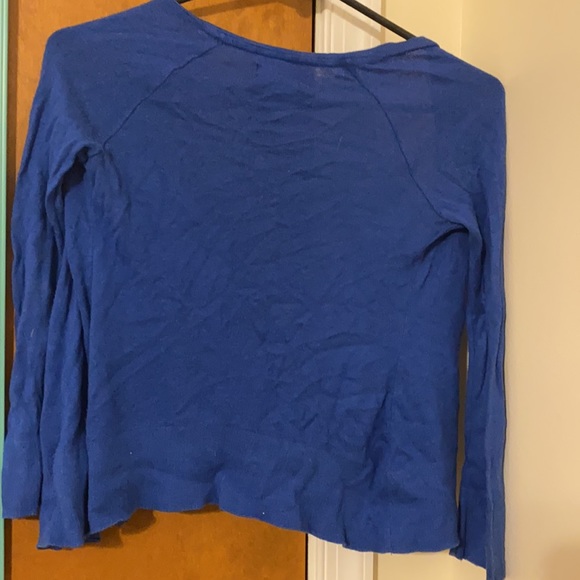 Blue cardigan sweater - Picture 7 of 7